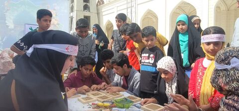 به همت کانون هرمزگان، غرفه های مهدوی کودک و نوجوان در مسجد جامع بندرعباس برگزارشد