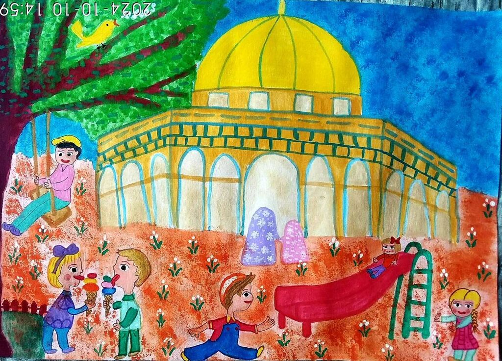 کودکان و نوجوانان کانون استانفارس در مسابقه نقاشی بینالمللی «غزه بدون جنگ» افتخارآفرین شدند