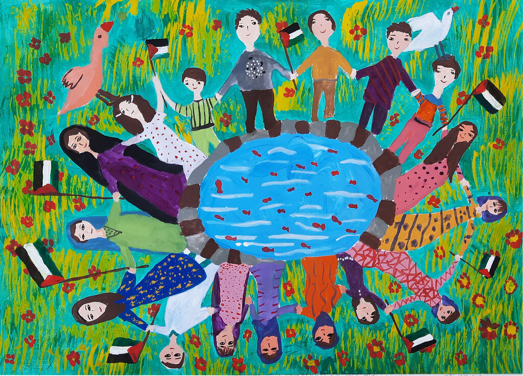 کودکان و نوجوانان کانون استانفارس در مسابقه نقاشی بینالمللی «غزه بدون جنگ» افتخارآفرین شدند