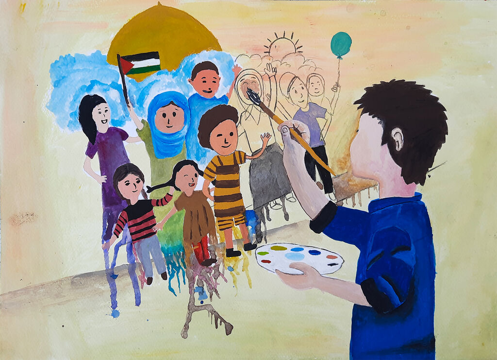 کودکان و نوجوانان کانون استانفارس در مسابقه نقاشی بینالمللی «غزه بدون جنگ» افتخارآفرین شدند