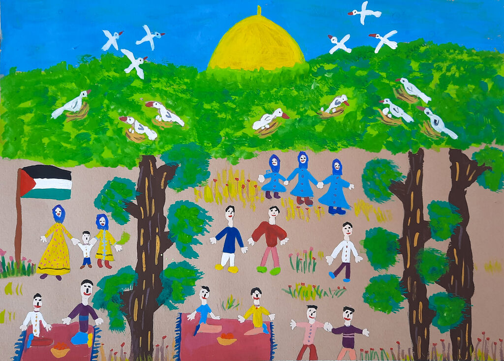 کودکان و نوجوانان کانون استانفارس در مسابقه نقاشی بینالمللی «غزه بدون جنگ» افتخارآفرین شدند