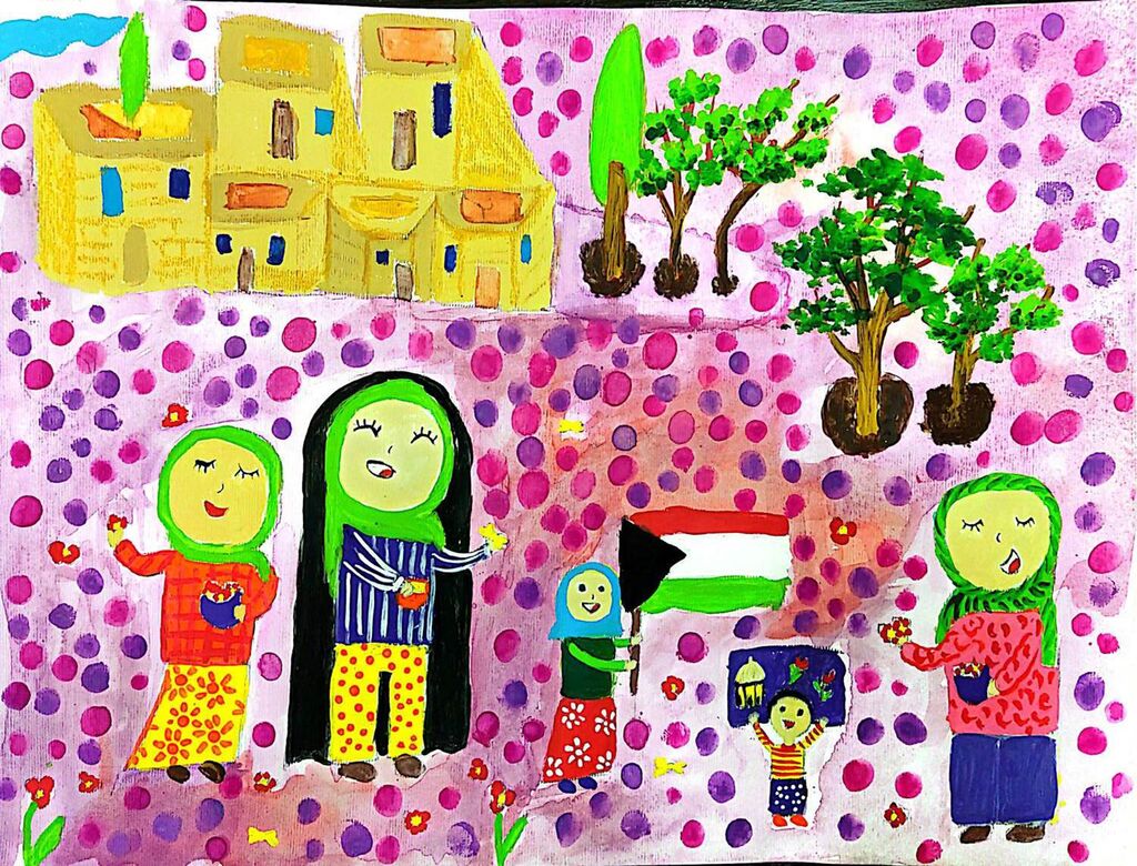 کودکان و نوجوانان کانون استانفارس در مسابقه نقاشی بینالمللی «غزه بدون جنگ» افتخارآفرین شدند