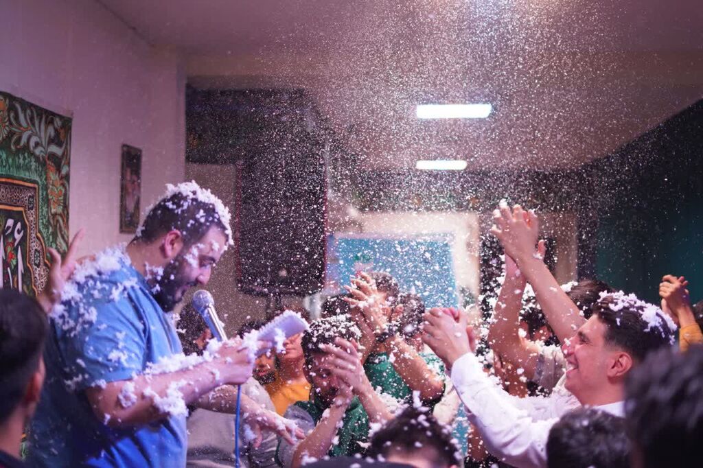 آیین احیای شب نیمه شعبان در مرکز شماره ۱۳شهر کرمانشاه