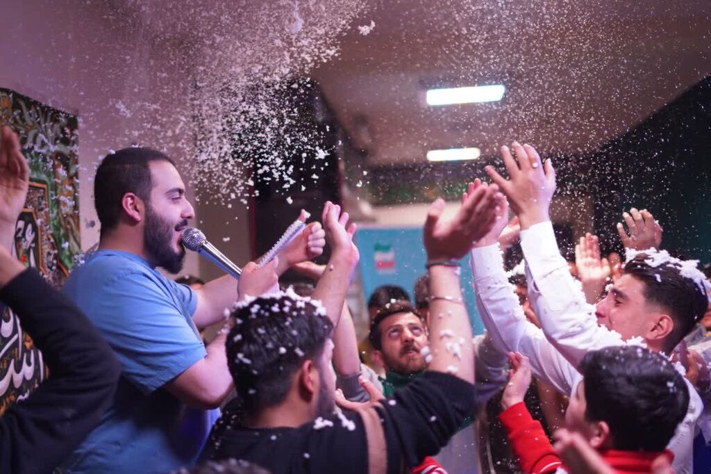 نیمه شعبان در مراکز آیین احیای شب نیمه شعبان در مرکز شماره ۱۳شهر کرمانشاه