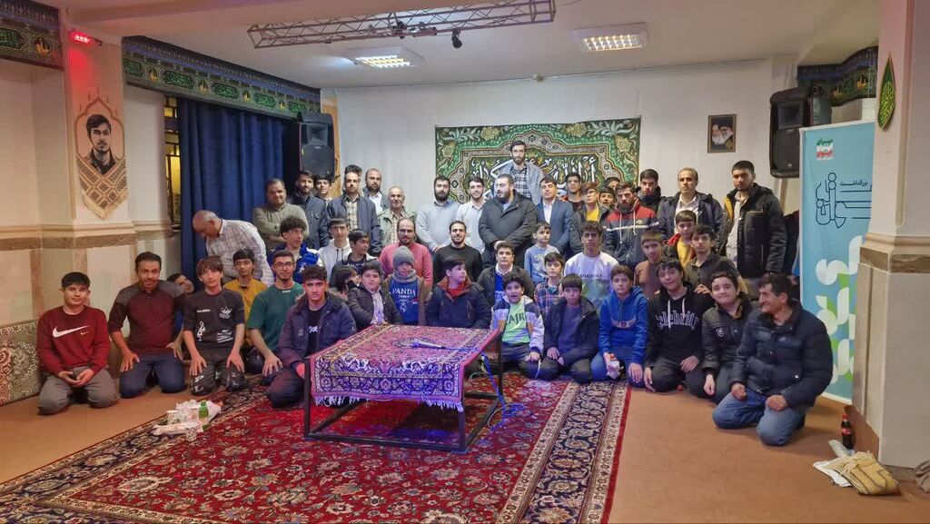 آیین احیای شب نیمه شعبان در مرکز شماره ۱۳شهر کرمانشاه