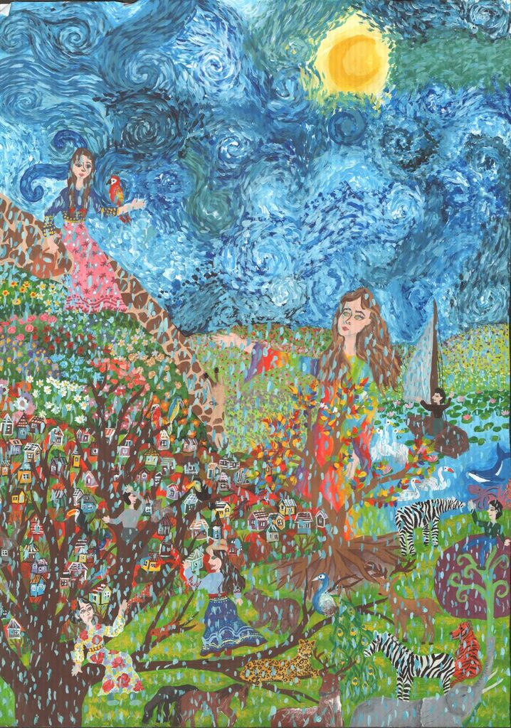 درخشش اعضای مراکز کانون آذربایجان غربی در جشنواره ی بین المللی نقاشی