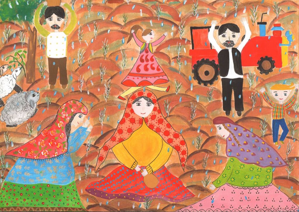 درخشش اعضای مراکز کانون آذربایجان غربی در جشنواره ی بین المللی نقاشی