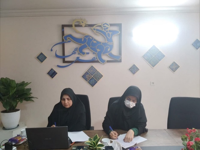 وبینار بررسی عملکرد مراکز کانون استان در ایامالله دهه فجر و اکران باغ کیانوش