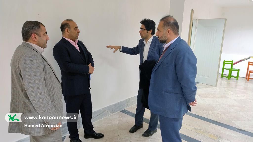 مدیرکل امورمالی و ذیحسابی کانون از مراکز کانون در ساری بازید کرد