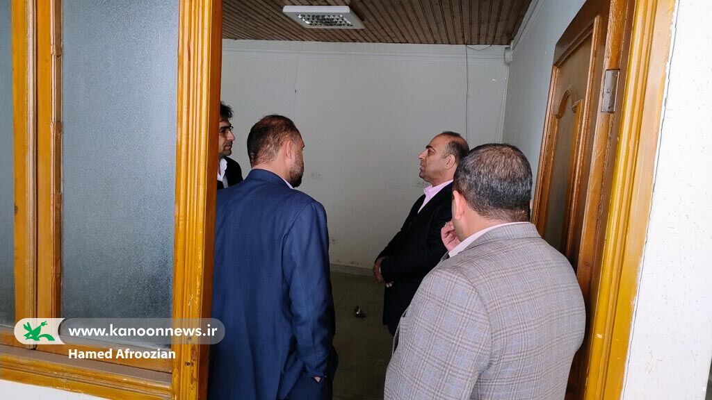 مدیرکل امورمالی و ذیحسابی کانون از مراکز کانون در ساری بازید کرد