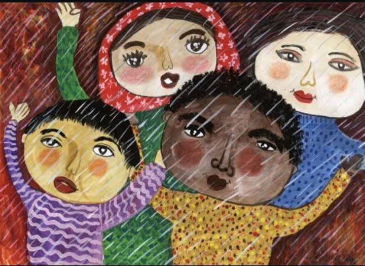 کسب مدال طلای عضو کانون چهارمحال و بختیاری در جشنوارهی بینالمللی نقاشی «روز تولدخورشید»