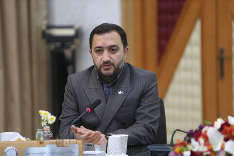 حامد علامتی مدیرعامل کانون در گردهمآیی مدیران کل کانون پرورش فکری کودکان و نوجوانان