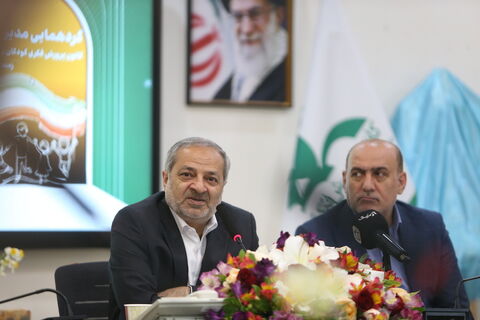 علیرضا کاظمی وزیر آموزش و پرورش در گردهمآیی مدیران کل کانون پرورش فکری کودکان و نوجوانان