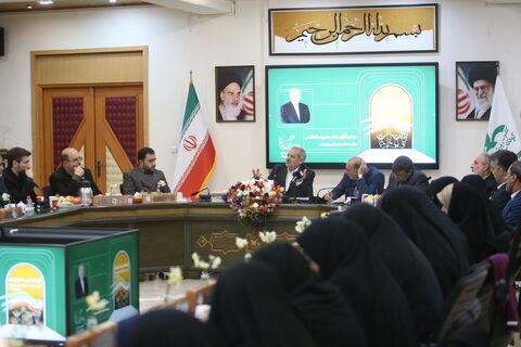 علیرضا کاظمی وزیر آموزش و پرورش در گردهمآیی مدیران کل کانون پرورش فکری کودکان و نوجوانان