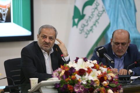 علیرضا کاظمی وزیر آموزش و پرورش در گردهمآیی مدیران کل کانون پرورش فکری کودکان و نوجوانان