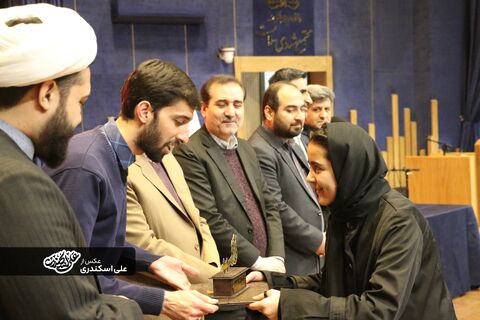 آیین اختتامیه پویش ملی «درّ نجف» در مشهد برگزار شد