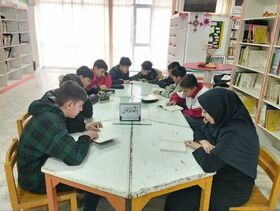 فعالیت باشگاه کتابخوانی مراکز کانون پرورش فکری کودکان و نوجوانان استان آذربایجان غربی در فصل زمستان