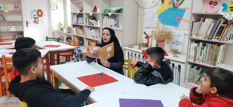 فعالیت باشگاه کتابخوانی مراکز کانون پرورش فکری کودکان و نوجوانان استان آذربایجان غربی در فصل زمستان