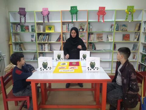 فعالیت باشگاه کتابخوانی مراکز کانون پرورش فکری کودکان و نوجوانان استان آذربایجان غربی در فصل زمستان