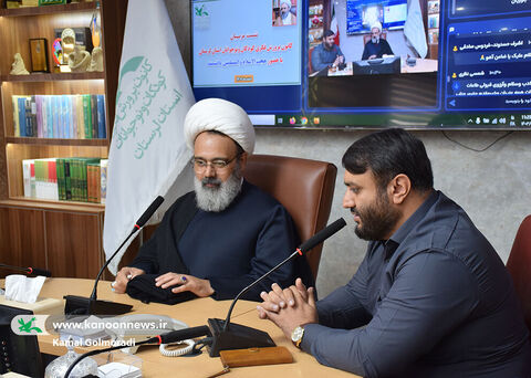 حجت الاسلام والمسلمین دانشمند در جمع مربیان کانون پرورش فکری لرستان