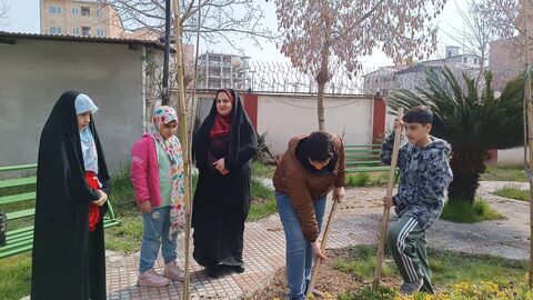 روز درختکاری با چاشنی «آسنی» در مازندران