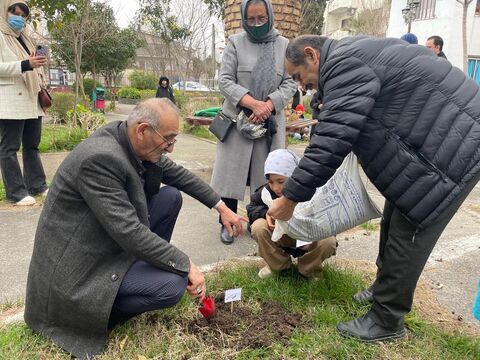 روز درختکاری با چاشنی «آسنی» در مازندران