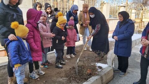 ویژه برنامه های مراکز کانون پرورش فکری کودکان و نوجوانان استان آذربایجان غربی در راستای اجرای طرح سفیران سبز «کاشت درخت»