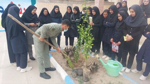 هفته منابع طبیعی در مراکز کانون پرورش فکری کودکان و نوجوانان استان کرمان