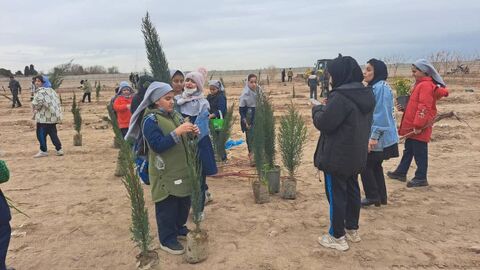 هفته منابع طبیعی در مراکز کانون پرورش فکری کودکان و نوجوانان استان کرمان