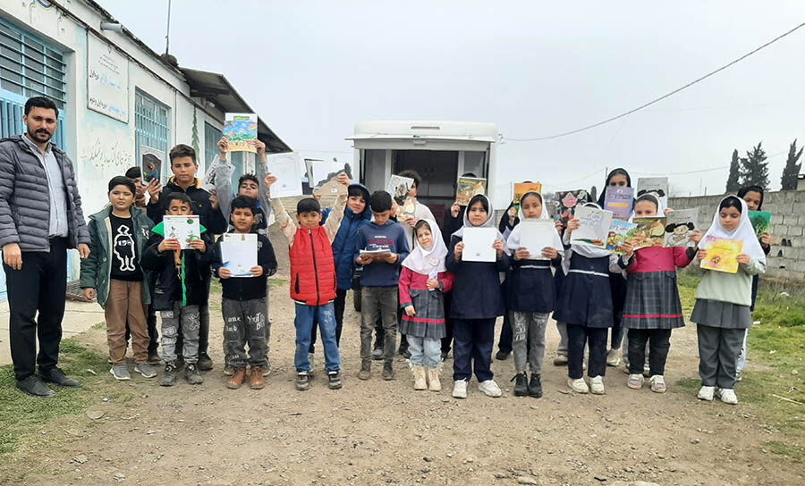 کتابخانه سیار روستایی کانون شهرستان پارسآباد فعالیت خود را از سر گرفت