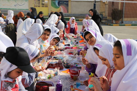 عیدانه هنری بهار رمضان در شهر قوشچی توسط کانون پرورش فکری کودکان و نوجوانان استان آذربایجان غربی