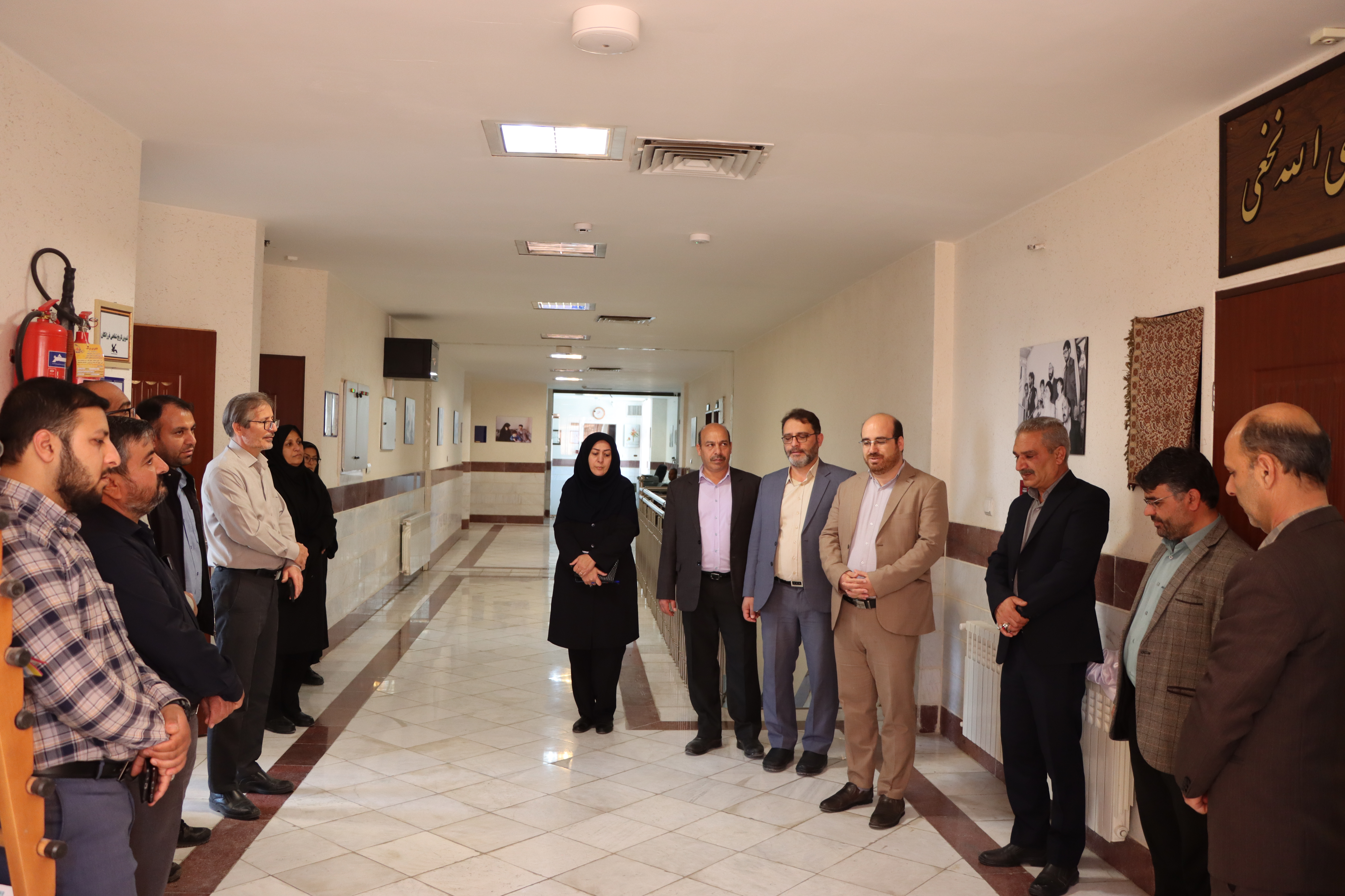 آئین رونمایی از نامگذاری سالن جلسات اداره کل کانون استان مرکزی به نام "زنده یاد صفی الله نخعی"