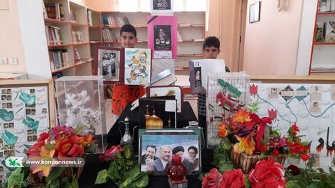 قابهای پر افتخار کانون پرورش فکری لرستان