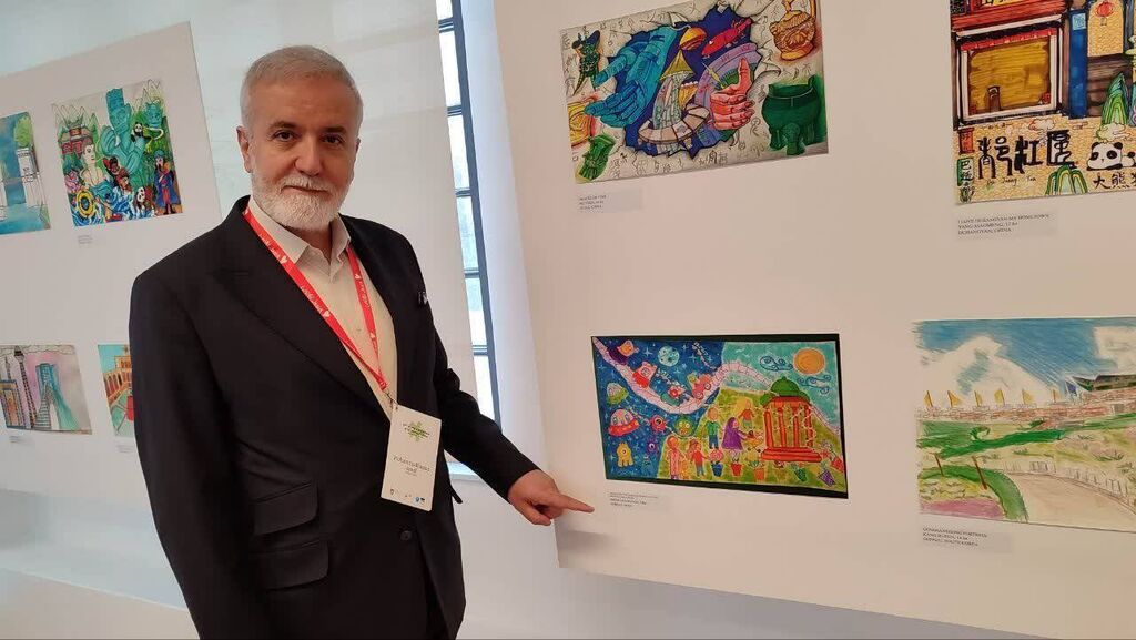 مهرانا جعفری، نماینده ایران در مسابقه بینالمللی نقاشی اتحادیه شهرهای تاریخی جهان