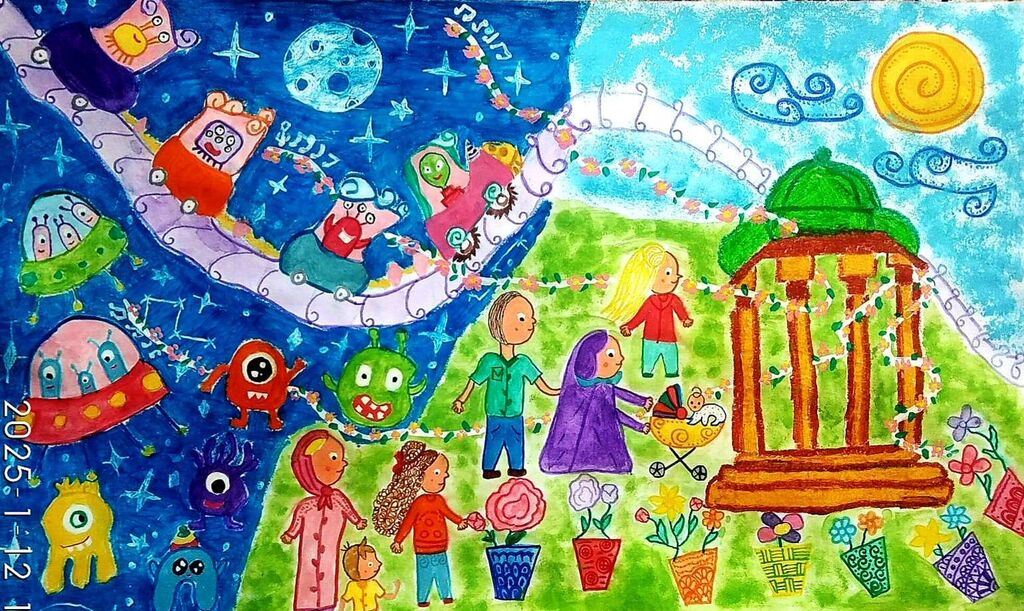 مهرانا جعفری، نماینده ایران در مسابقه بینالمللی نقاشی اتحادیه شهرهای تاریخی جهان