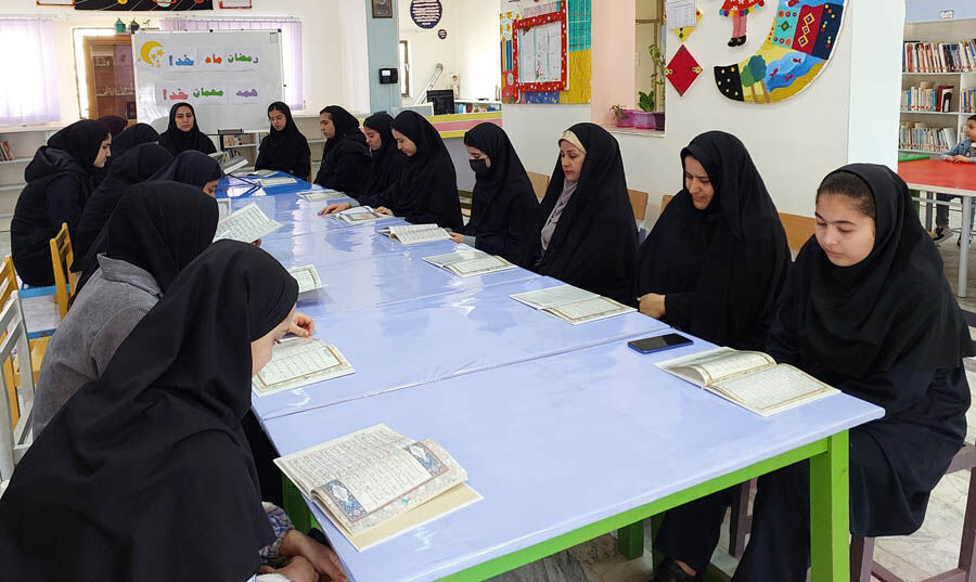 جلوههای معنوی رمضان در مراکز کانون پرورش فکری استان اردبیل