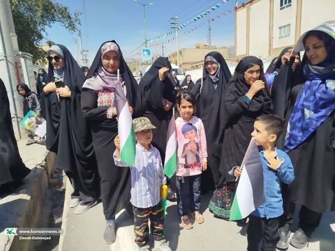 روایت تصویری حضور کانونیها در آیینهای روز جهانی قدس استان کهگیلویه وبویراحمد