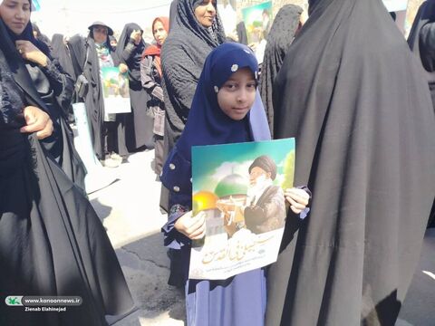 روایت تصویری حضور کانونیها در آیینهای روز جهانی قدس استان کهگیلویه وبویراحمد