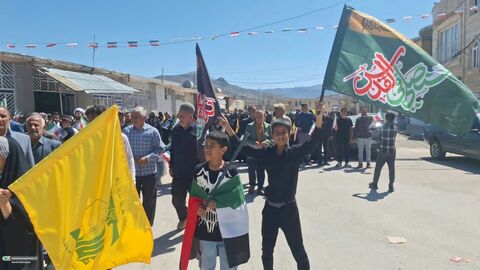 روایت تصویری حضور کانونیها در آیینهای روز جهانی قدس استان کهگیلویه وبویراحمد