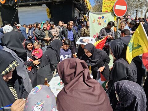 روایت تصویری حضور کانونیها در آیینهای روز جهانی قدس استان کهگیلویه وبویراحمد