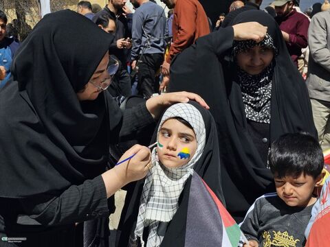 روایت تصویری حضور کانونیها در آیینهای روز جهانی قدس استان کهگیلویه وبویراحمد