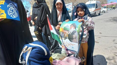 مراکز کانون پرورش فکری فارس، صدای حمایت از کودکان فلسطین در روز قدس