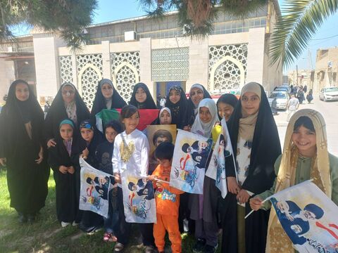 مراکز کانون پرورش فکری فارس، صدای حمایت از کودکان فلسطین در روز قدس