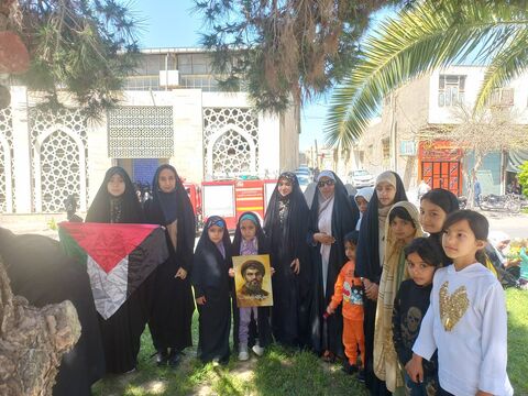 مراکز کانون پرورش فکری فارس، صدای حمایت از کودکان فلسطین در روز قدس