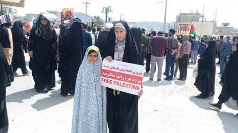 مراکز کانون پرورش فکری فارس، صدای حمایت از کودکان فلسطین در روز قدس