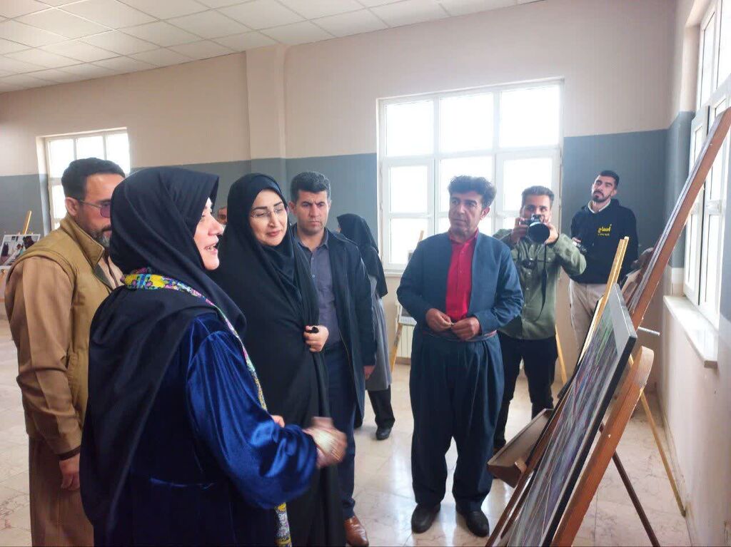 بازدید معاون صنایع دستی وزارت میراث فرهنگی، از مرکز روانسر