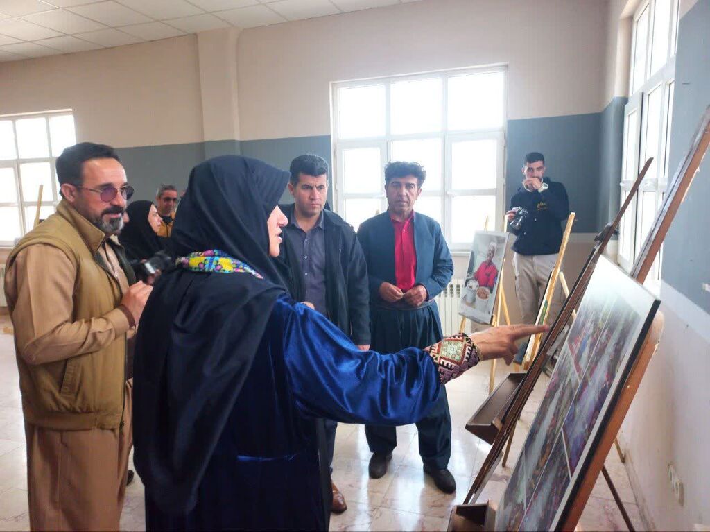بازدید معاون صنایع دستی وزارت میراث فرهنگی، از مرکز روانسر