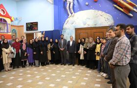 گزارش تصویری بازدید استاندار قزوین از کانون استان