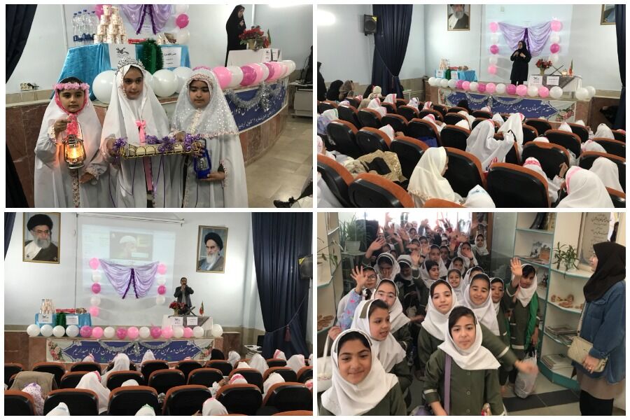 آیین تکلیف دانشآموزان شهید چمران در مرکز شماره چهار کانون اردبیل جشن گرفته شد