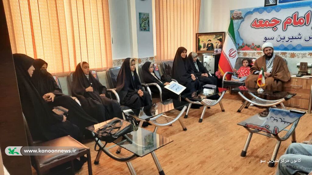 شیرین سو دیدار بهاری اعضای کانون شیرینسو با مسئولان شهر